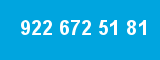 922 672 51 81